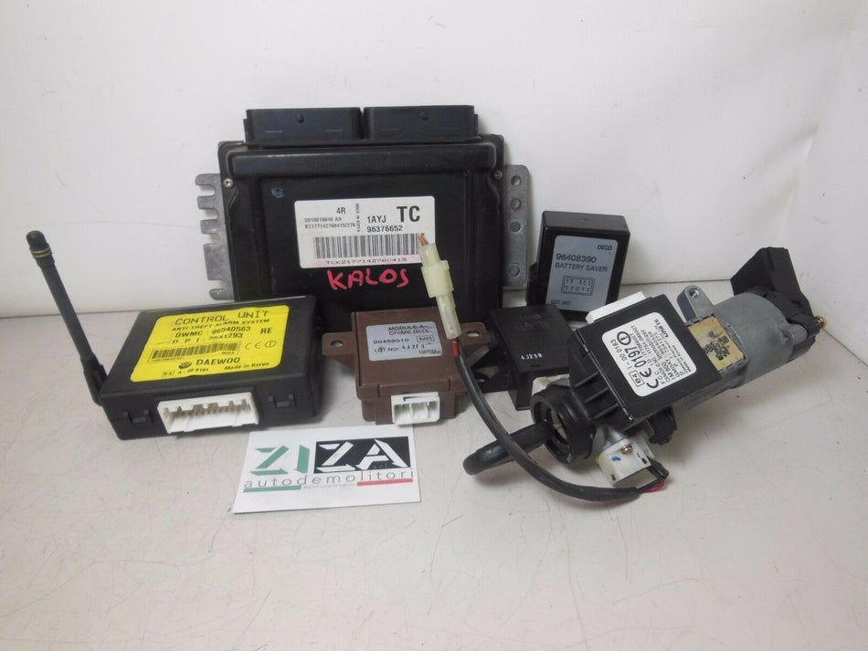 Kit Chiave ECU Chevrolet Kalos 1.2 72cv B12S1 2005 S010016040A9