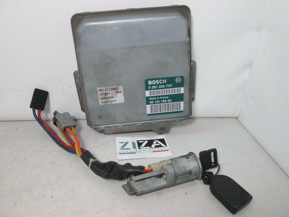 Kit Chiave ECU Peugeot 106 1.0 50cv 1993 0261200707 9613113880