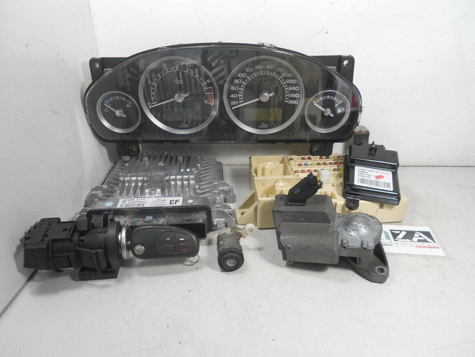 Kit Chiave ECU Jaguar S-Type 2.7 V6 207cv 2005 4R8Q-12A650-EF