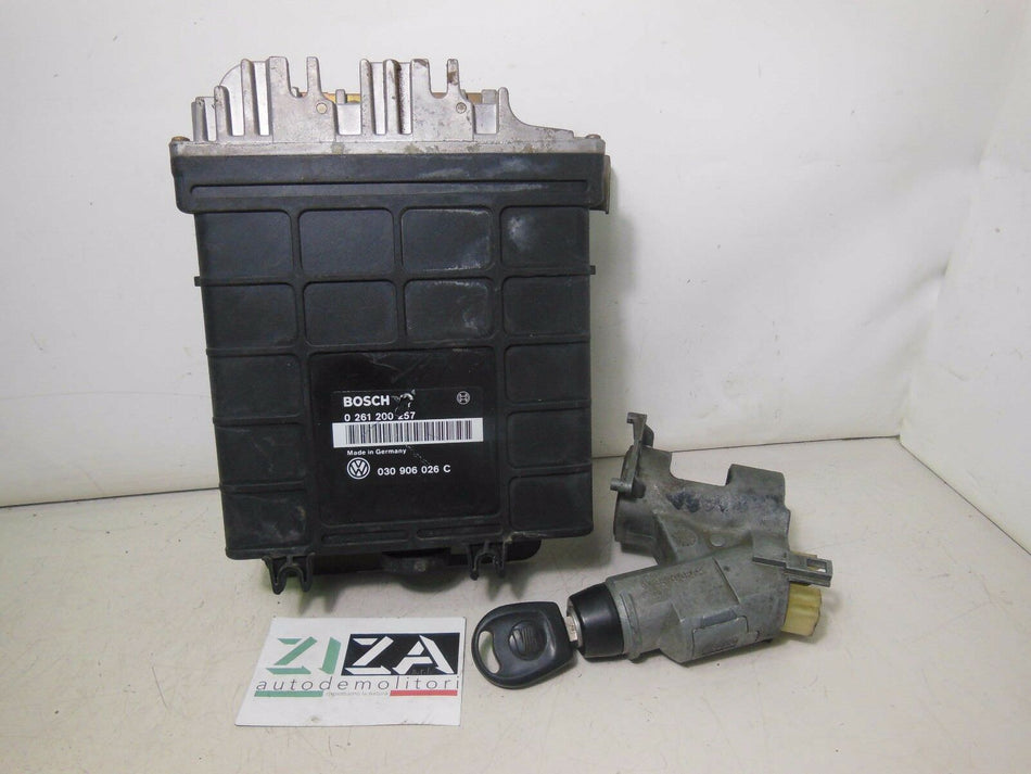 Kit Chiave ECU VW Golf III 1.4 60cv ACD 1992 0261200257 030906026C
