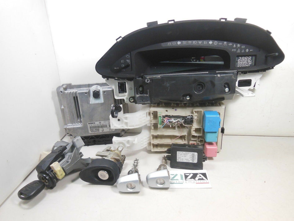 Kit Chiave ECU Toyota Yaris XP90 1.4 90cv 1NDTV 2008 0281012323 89661-0D460