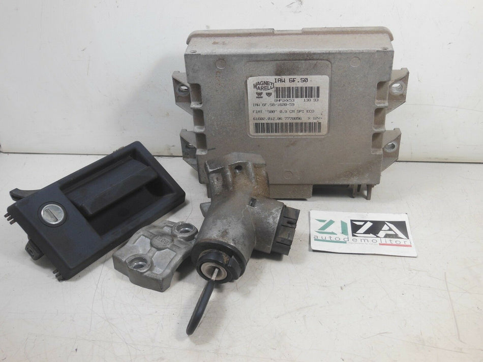 Kit Chiave ECU Fiat Cinquecento II 0,9i 29kw 1170A1046 1993 IAW6FS0 7778856