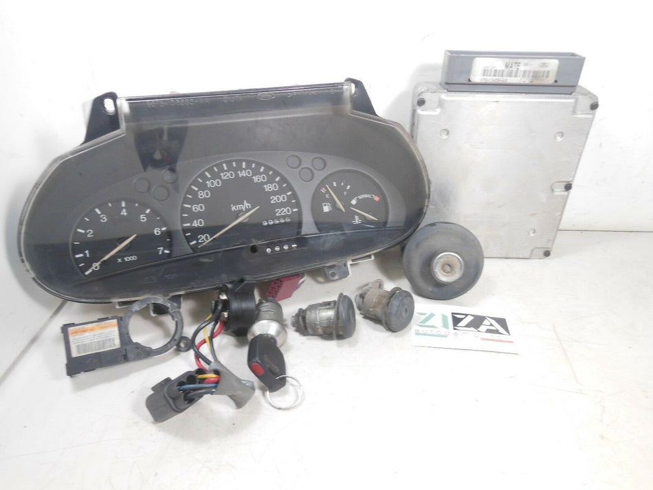 Kit Chiave ECU Ford Fiesta 1.4 90cv FHA 1997 97FB12A650AXB 97AP15607AB 89FB11572AB