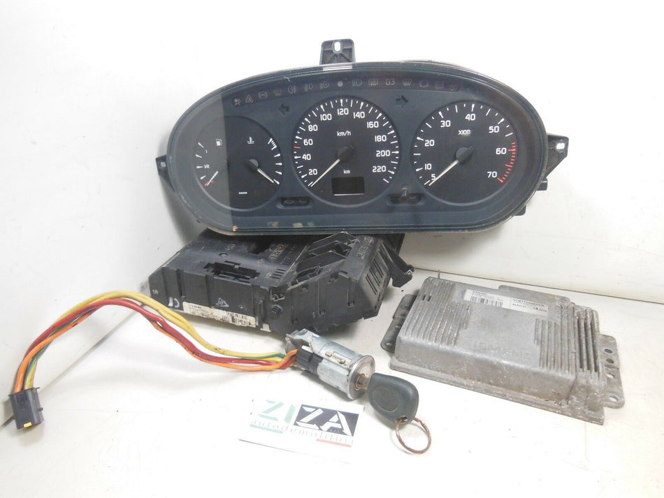 Kit Chiave ECU Renault Megane I Classic 1.6 8V 90cv K7M 1997 S105300103C S103600300K