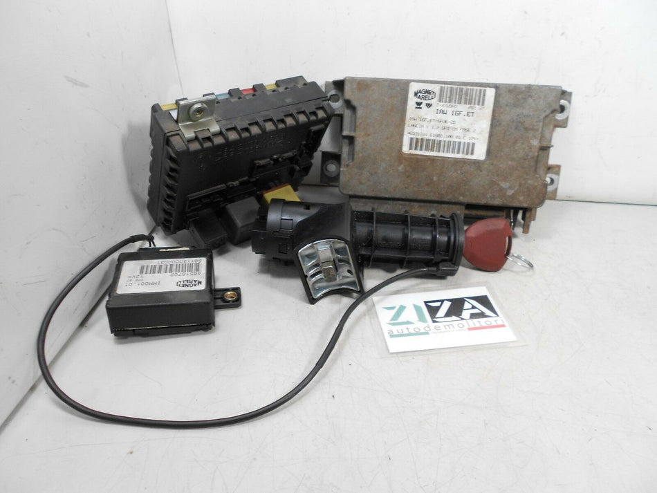 Kit Chiave ECU Lancia Y LE 1.2 44kw 60CV 840A3000 1997 IAW16F.ET 46531221