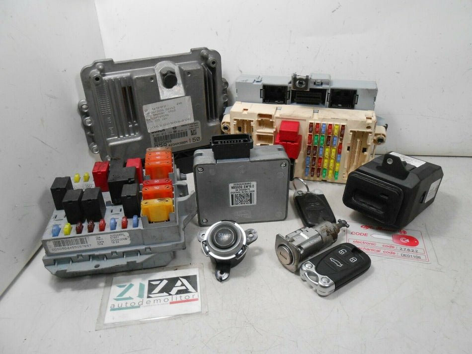 Kit Chiave ECU Alfa 159 1.9 JTDm 110kw 150cv 939A2000 2006 55205068 60681000