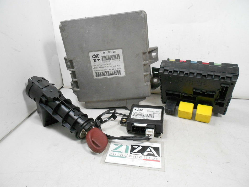 Kit Chiave ECU Fiat Brava 1.6 76kw 1997 IAW1AF1G 46478928 46518702