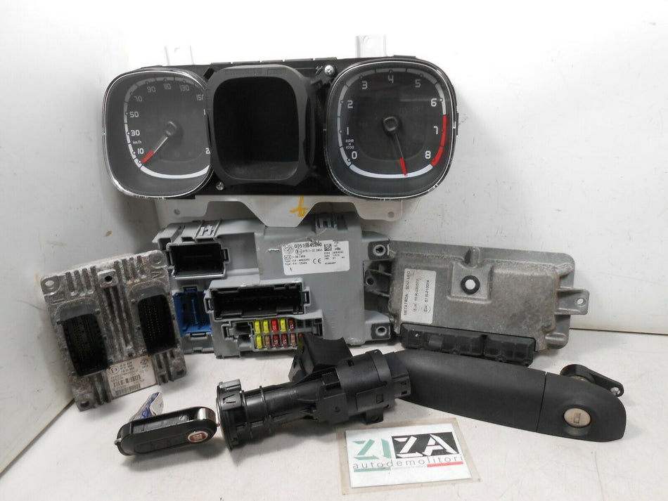 Kit Chiave ECU Fiat Panda 319 1.2 B/GPL 51kw 169A4000 2013 51937624 55258473