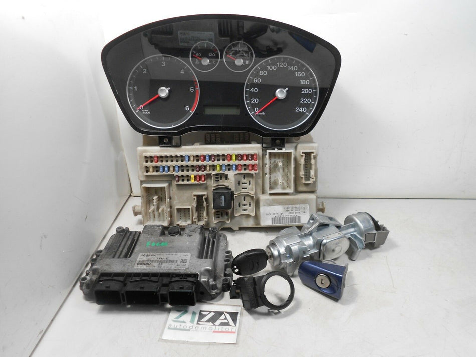 Kit Chiave ECU Ford Focus II 1.6 90cv HHDA 2005 4M51-12A650-YE 0281011701
