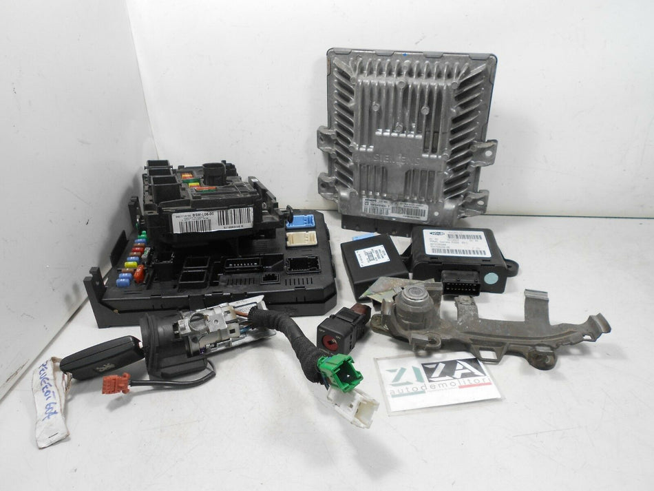Kit Chiave ECU Peugeot 607 2.7 150kw 2005 9657718780 9658763980 9648237680