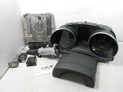 Kit Chiave ECU VW Golf VI 2.0 TDI 103kw 140cv CBA 2009 03L907309 5K0920870C
