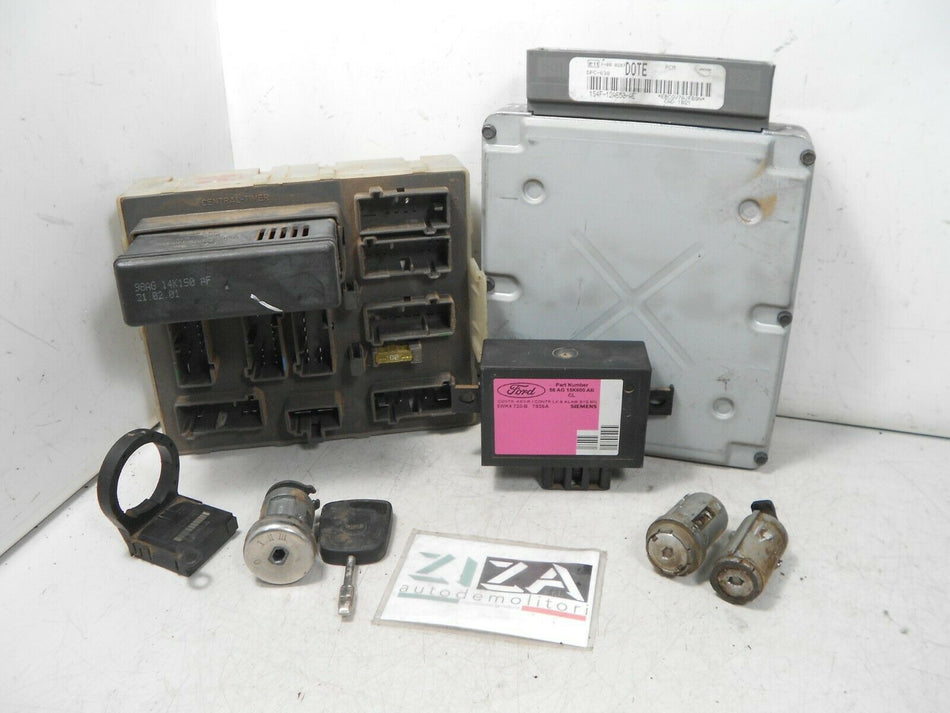 Kit Chiave ECU Ford Focus I 1.8 66kw SW C9DB 2001 1S4F-12A650-AE