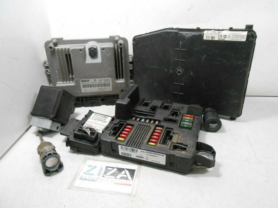 Kit Chiave ECU Renault Scenic II 1.9 88kw F9QD8 2005 0281011776 8200391966
