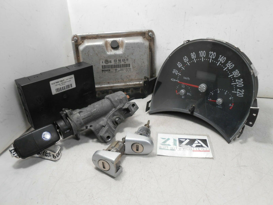 Kit Chiave ECU VW New Beetle 1.9 TDI 74kw 101cv ATD 2002 03B906019FF 0281010662