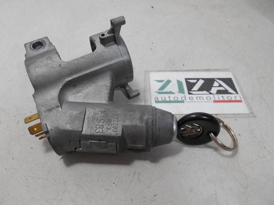Chiave + Nottolino Avviamento VW Polo 86C 1.0 33kw HZ 1988 171905851
