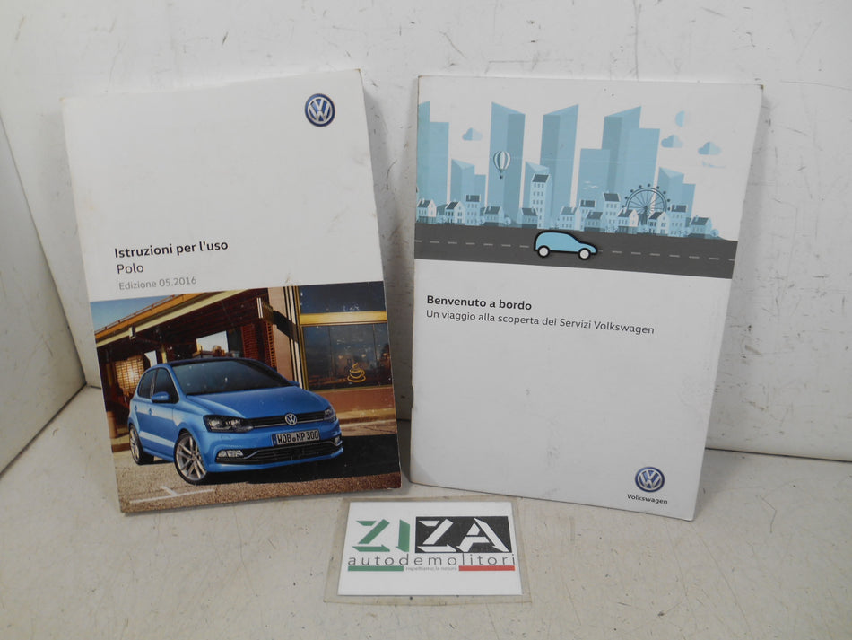 Libretto Manuale Uso Manutenzione Italiano VW Polo Cross 6R 2017 6C0012750AC