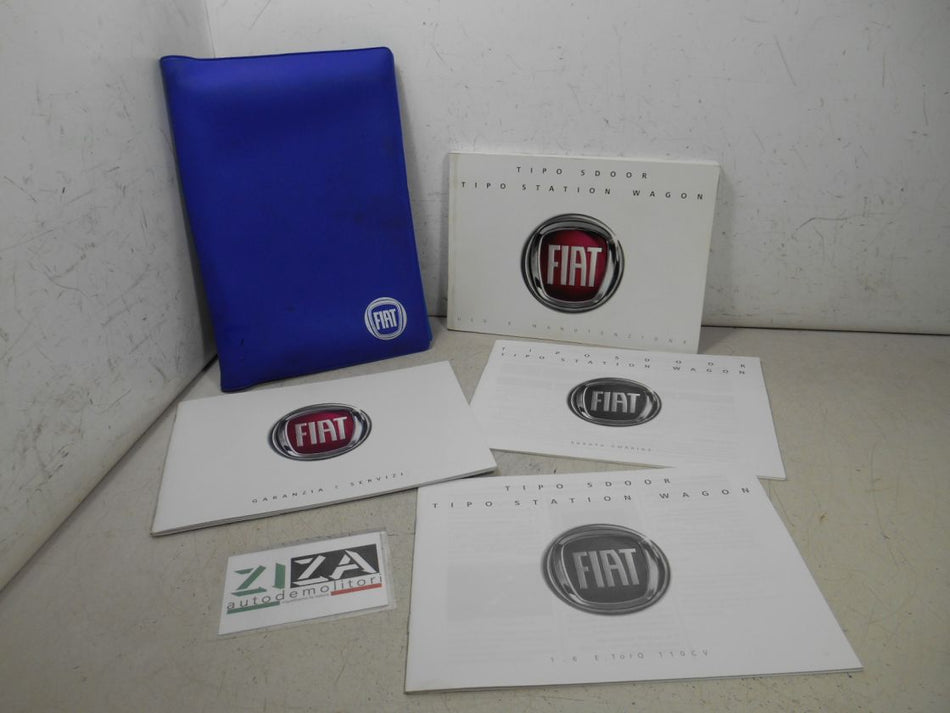 Libretto Manuale Uso Manutenzione Italiano Fiat Tipo 357 2017 603.91.491 530.08.662