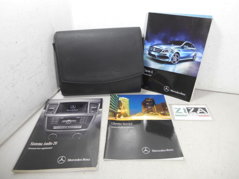 Libretto Manuale Uso Manutenzione Italiano  Mercedes W176 A180 2015 1765844300 2055843203 1725845100