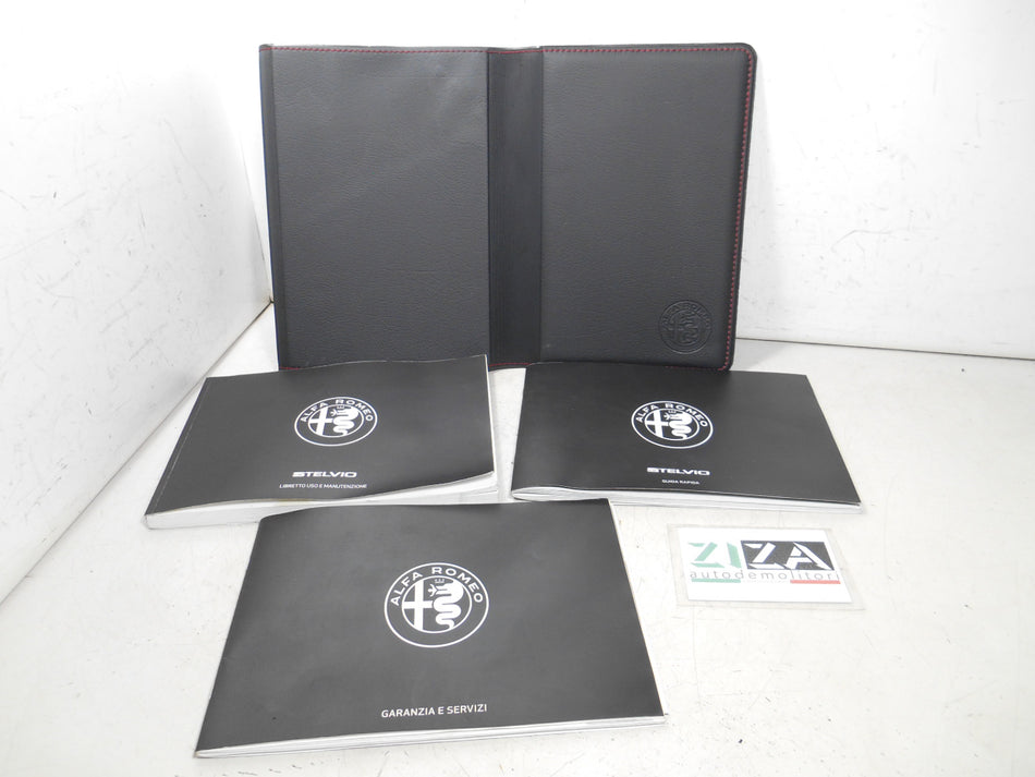 Libretto Manuale Uso Manutenzione Italiano Alfa Stelvio 2018