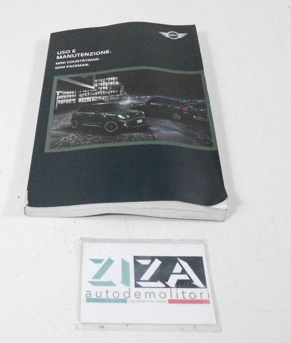 Libretto Manuale Uso Manutenzione Italiano Mini Countryman R60 2014 01402955397it