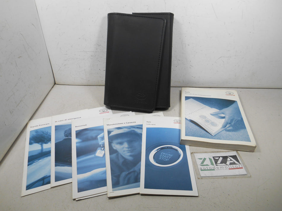 Libretto Manuale Uso e Manutenzione Italiano Toyota Auris E150 2008