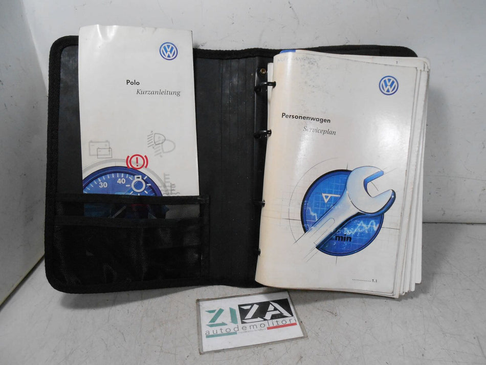 Libretto Manuale Uso Manutenzione Tedesco VW Polo 6N2 2000
