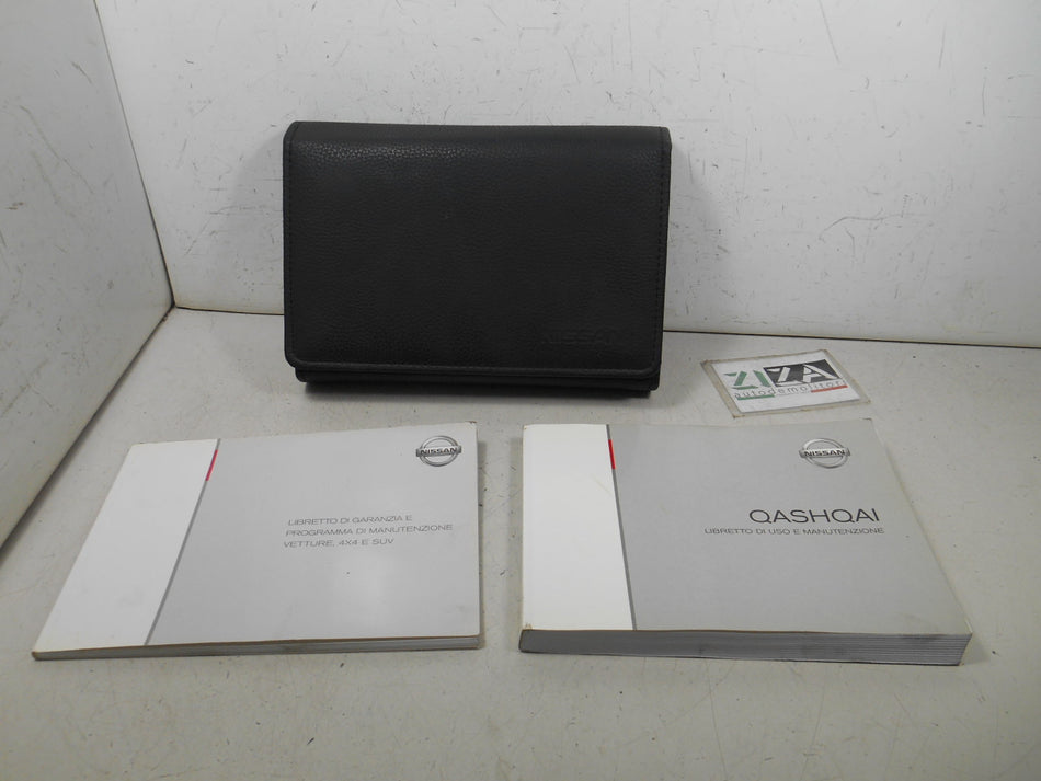 Libretto Manuale Uso e Manutenzione Italiano Nissan Qashqai J10 2008