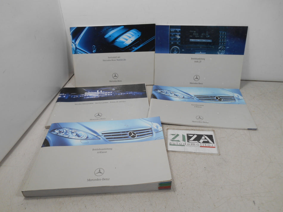 Libretto Manuale Uso Manutenzione Tedesco Mercedes W169 A180 2004 1695848681