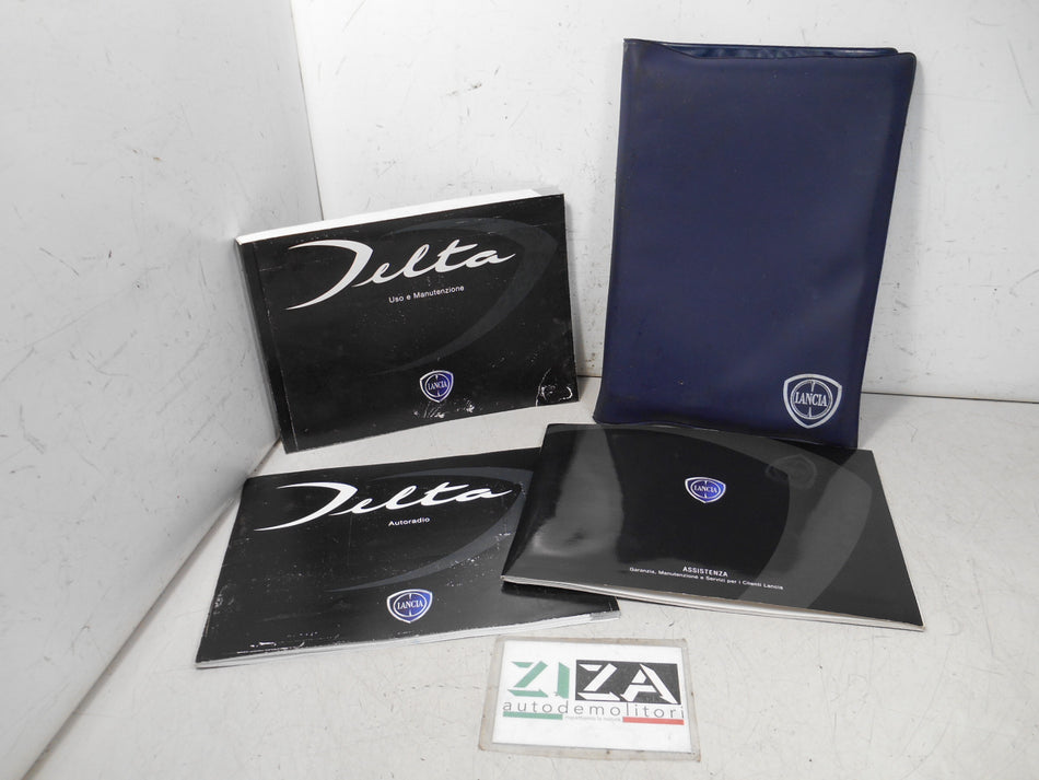 Libretto Manuale Uso e Manutenzione Italiano Lancia Delta 844 2011