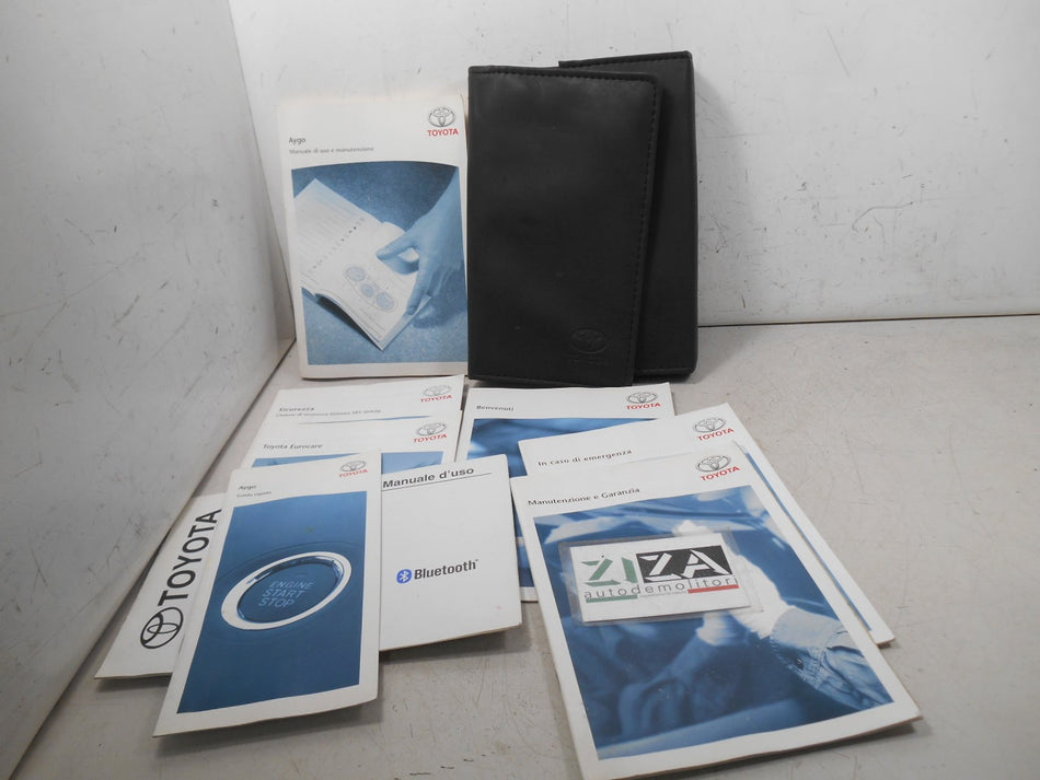 Libretto Manuale Uso Manutenzione Italiano Toyota Aygo 2006 PZ471-Y0102-PE