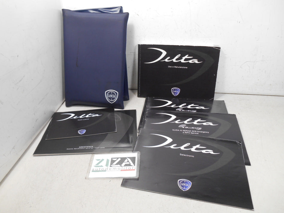 Libretto Manuale Uso e Manutenzione Italiano Lancia Delta 844 2009