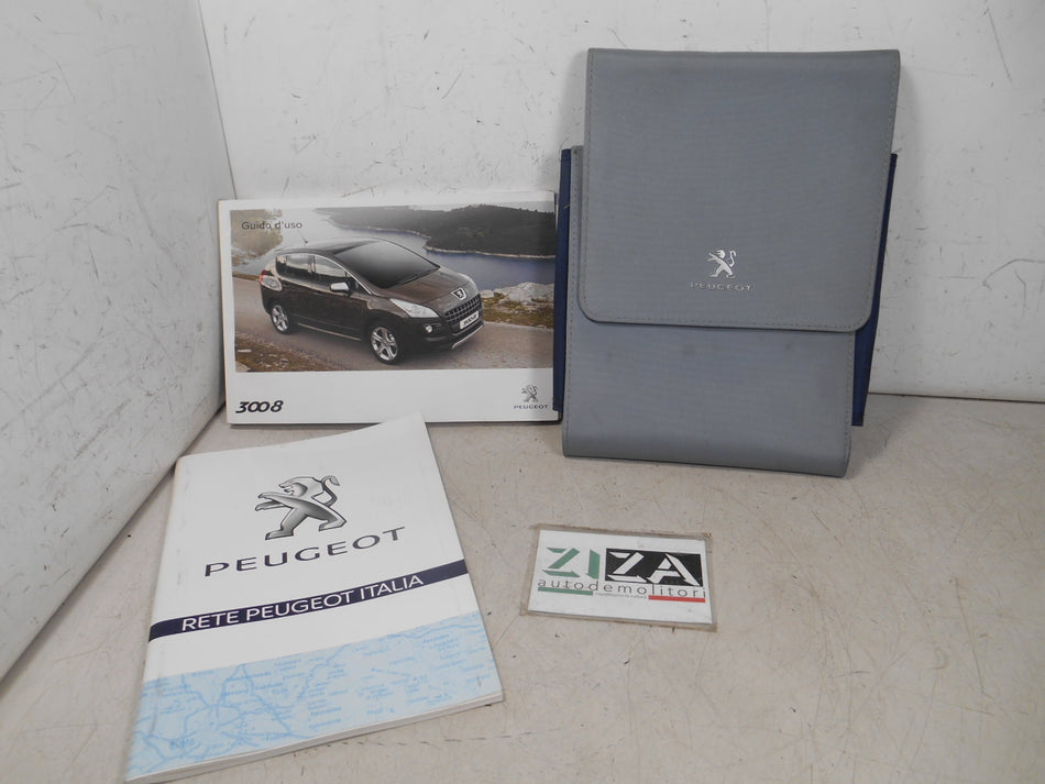 Libretto Manuale Uso Manutenzione Italiano Peugeot 3008 I 2010 IT.11388.0060