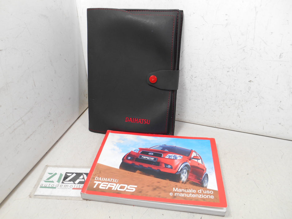 Libretto Manuale Uso Manutenzione Italiano Daihatsu Terios J200 2008