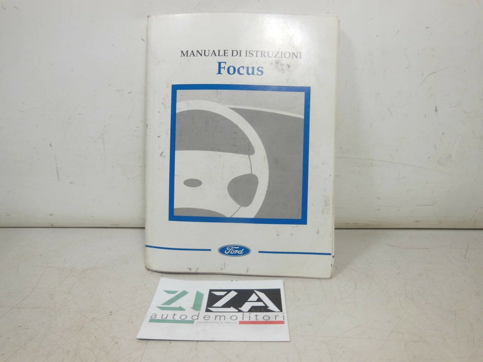 Libretto Manuale Istruzioni Italiano Ford Focus I 1999