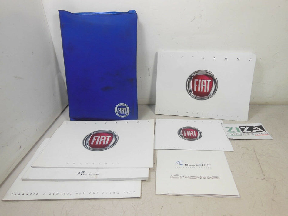 Libretto Manuale Uso Manutenzione Italiano Fiat Croma 2010