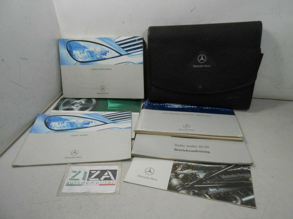 Libretto Manuale Manutenzione TEDESCO Mercedes W168 A170 2002
