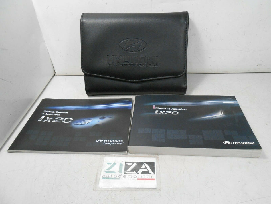 Libretto Manuale Uso Manutenzione Francese Hyundai ix20 2011