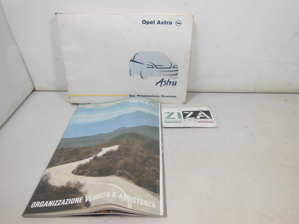 Libretto Manuale Uso Manutenzione Italiano Opel Astra G 1998
