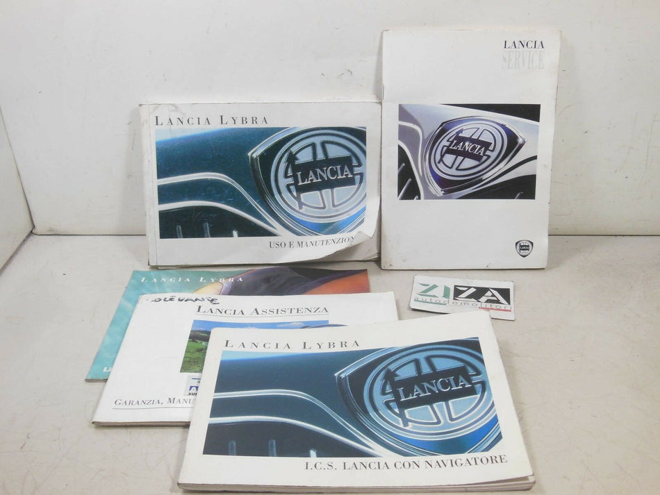 Libretto Manuale Uso Manutenzione Italiano Lancia Lybra 1.9 77kw 1999