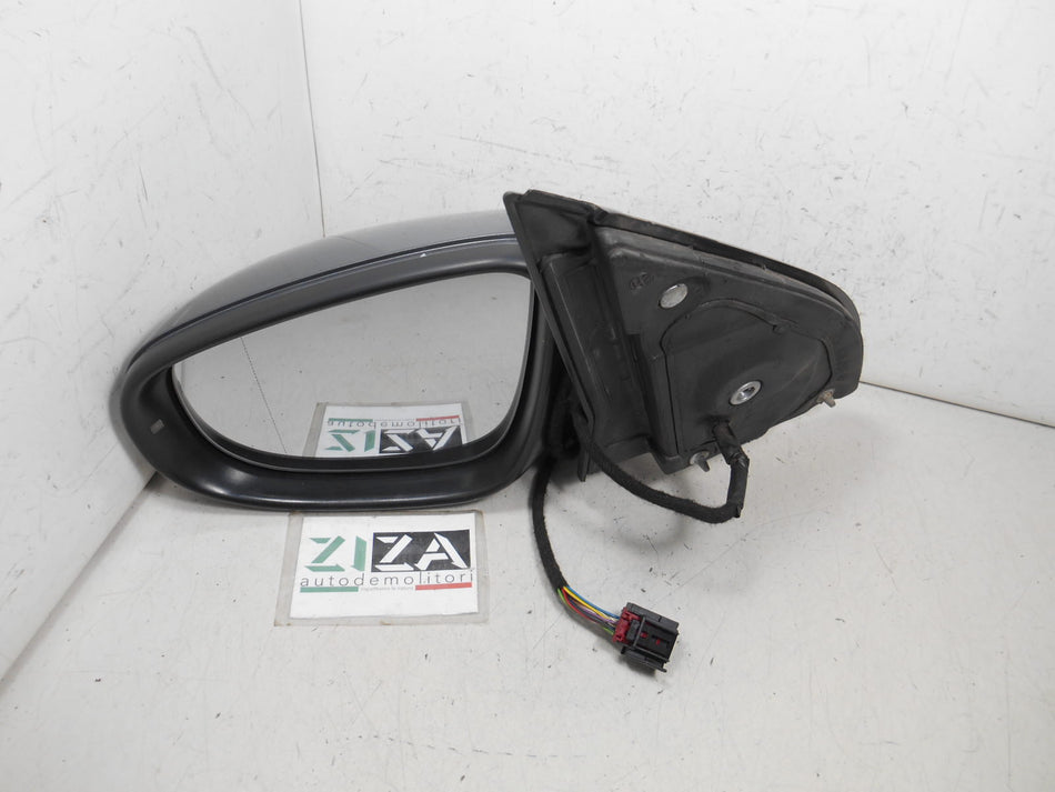 Specchietto Retrovisore Sinistro Abbattibile VW Golf VI 2010 5K0857933B 9 Pin