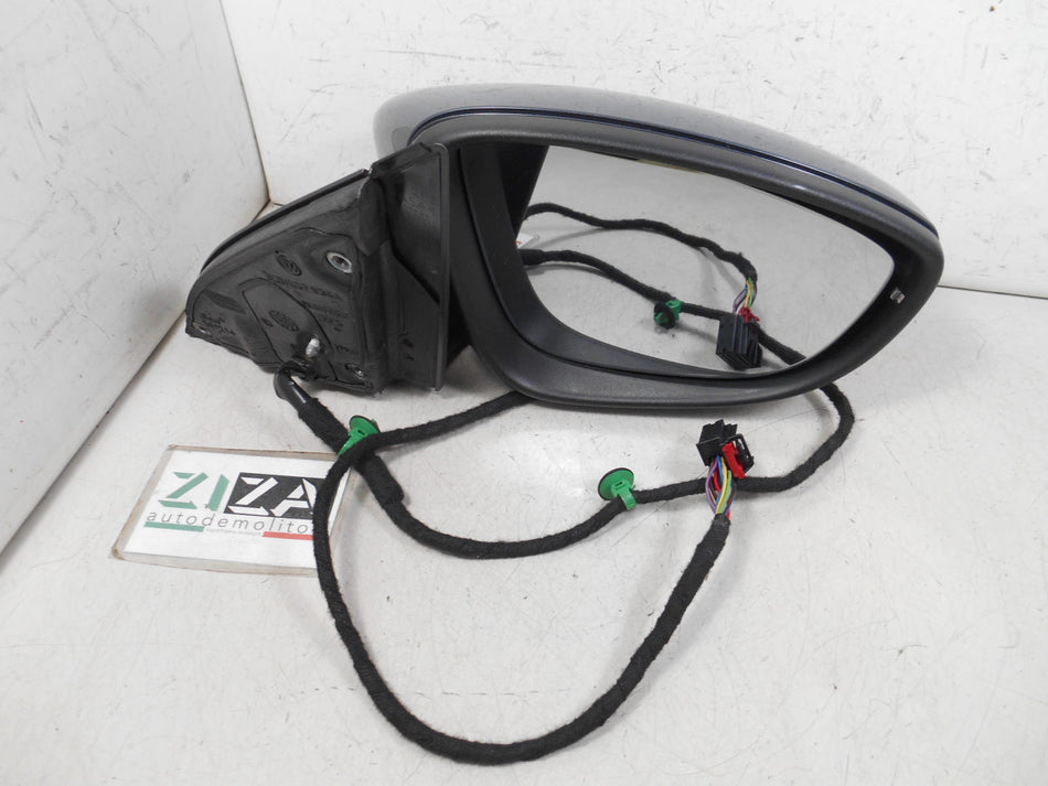 Specchietto Retrovisore Destro Abbattibile VW Passat B7 2011 9 Pin 3C0857934A