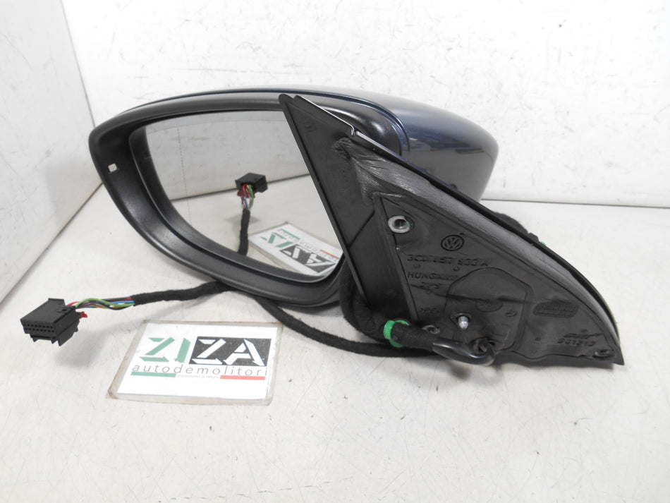 Specchietto Retrovisore Sinistro Abbattibile VW Passat B7 2011 11 Pin 3C0857933A