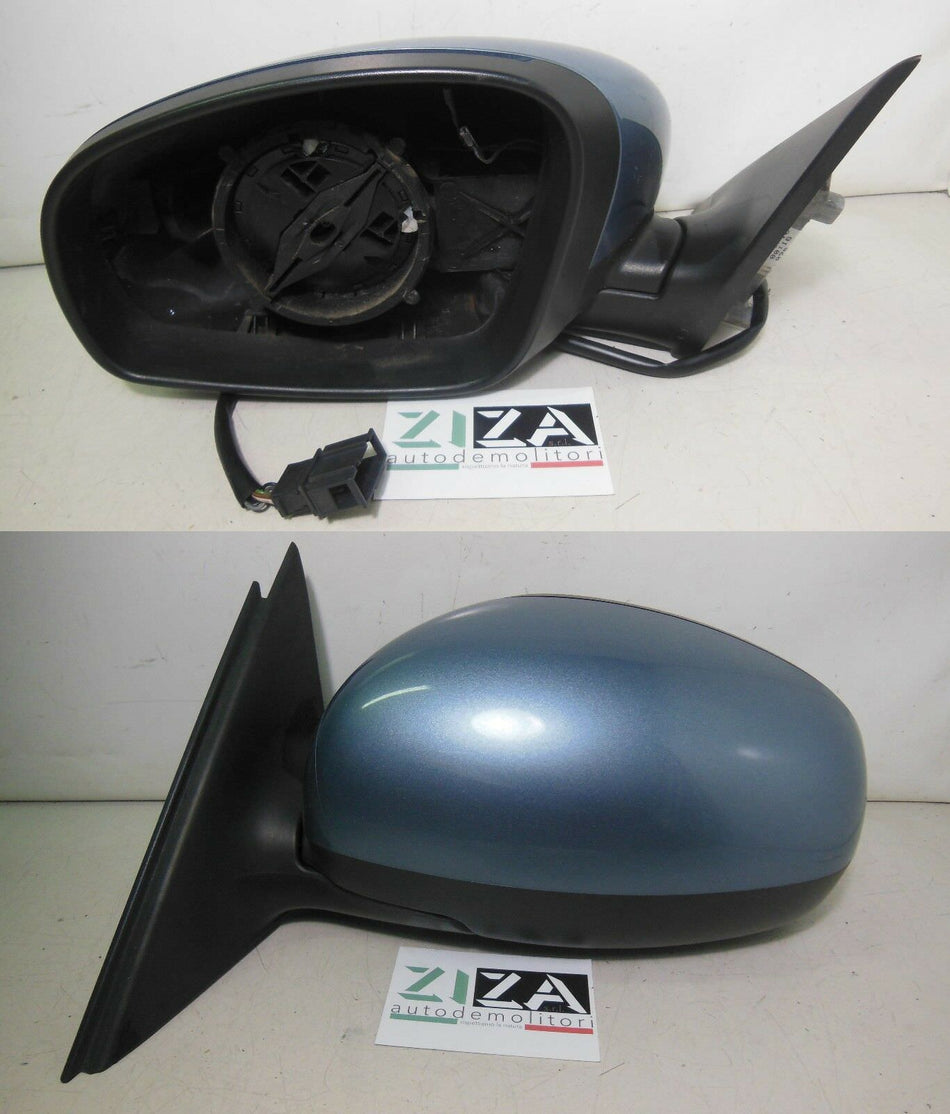 Specchietto Retrovisore Sinistro Elettrico Skoda Fabia 2010 5J1857501BF 5 Pin