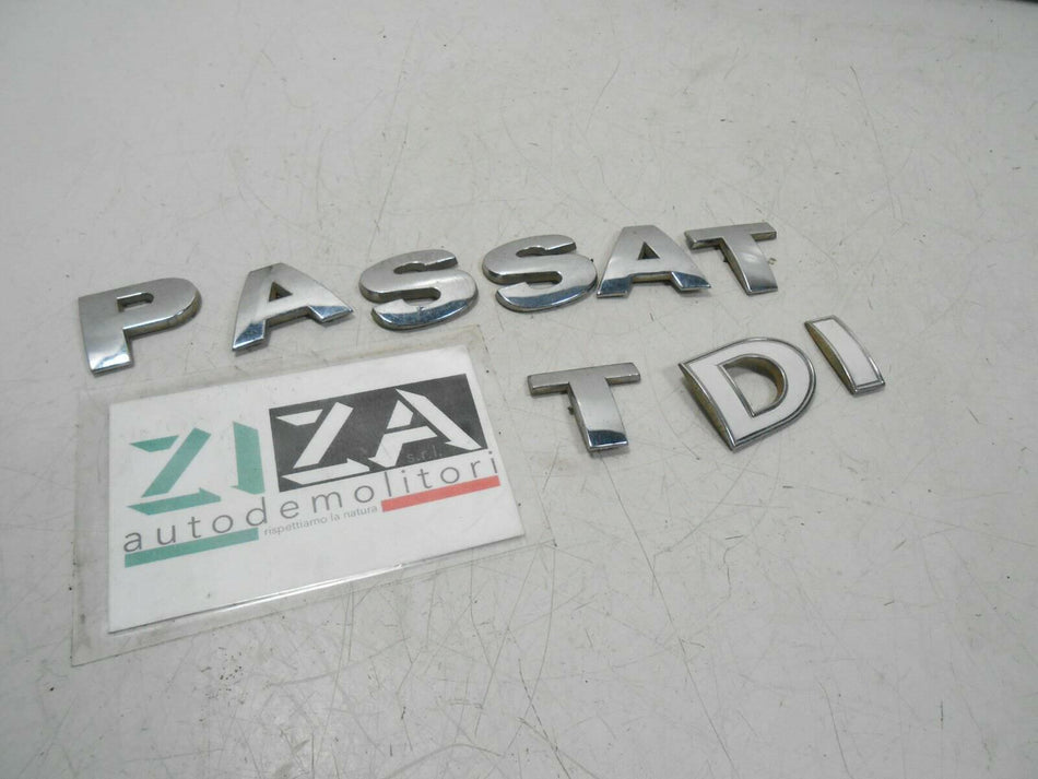 Scritta Portellone Posteriore VW Passat 3B 2000 USATO