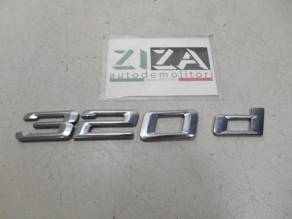 Scritta Portellone Posteriore BMW E90 320D 2007 USATO