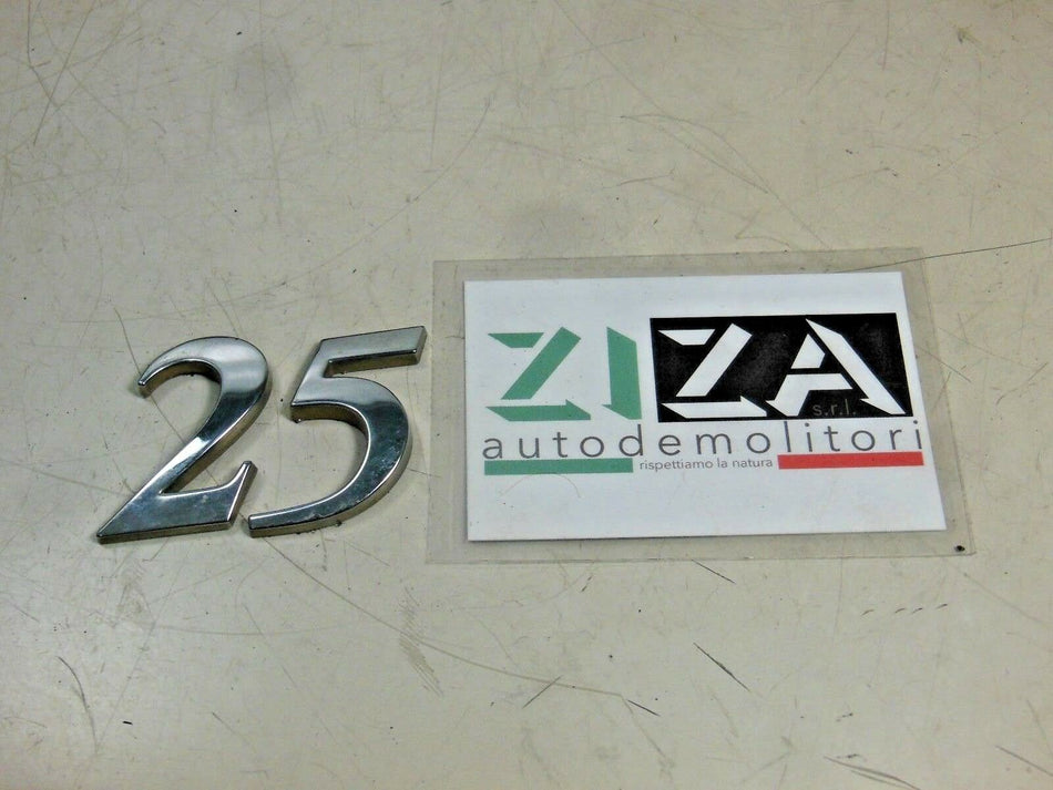 Scritta Portellone Posteriore Rover 25 2001 USATO