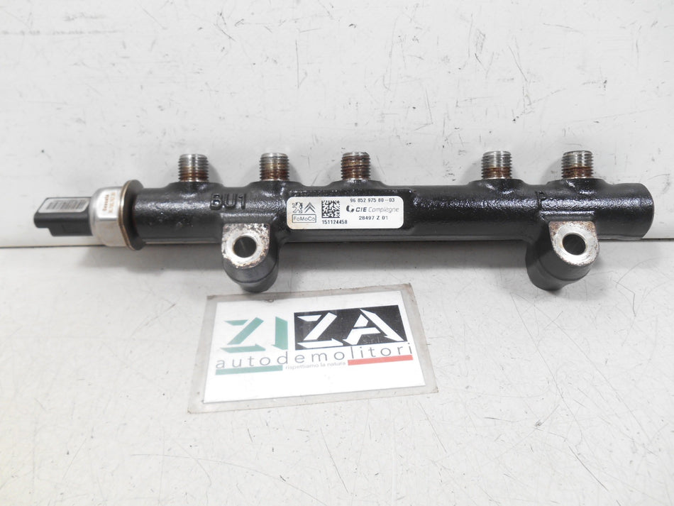 Flauto Iniezione Peugeot 208 1.4 HDI 50kw 8H01 2015 9685297580-03 9670076780
