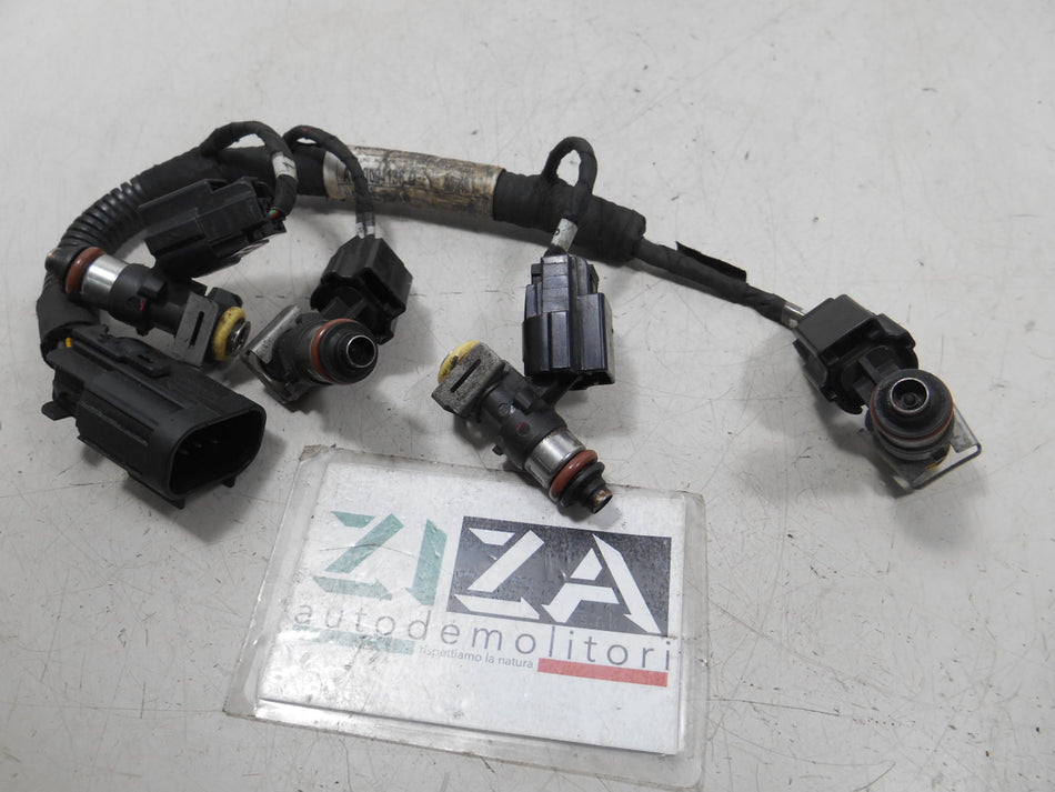 4 Iniettori Metano Fiat Panda 169 1.4 B/M 57kw 2010 0280158818 AG0094136D