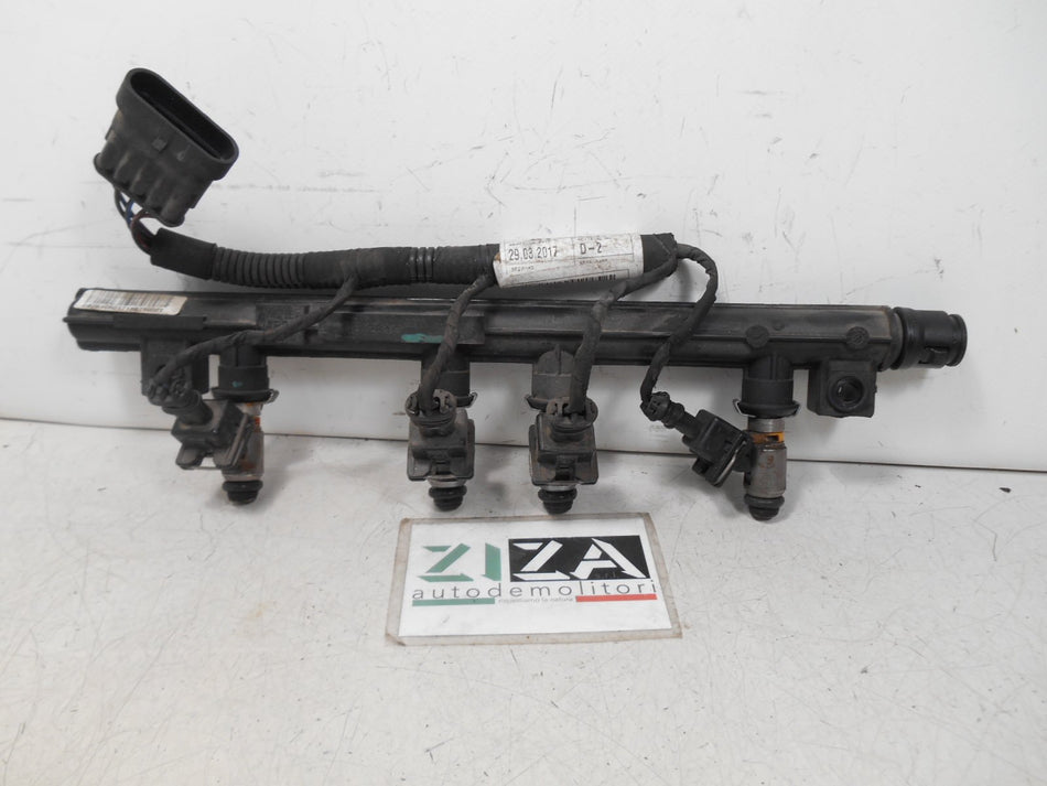 Flauto + Iniettori Fiat Punto 199 1.2 51kw 169A4000 2018 CB261C