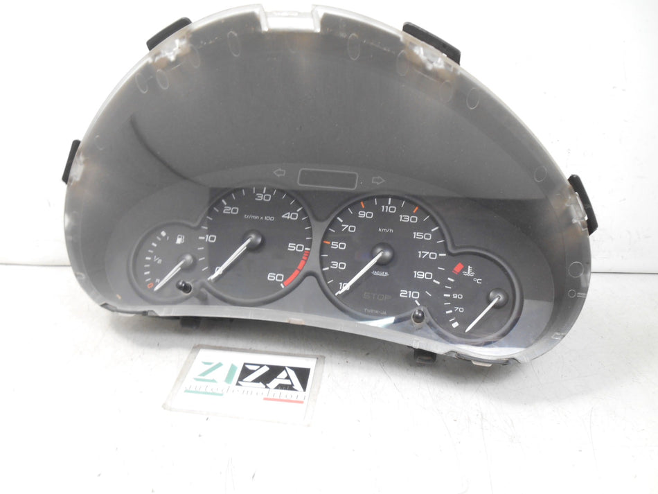 Quadro Strumenti Peugeot 206 1.4 HDI 50kw 8HX 2002 9645096080
